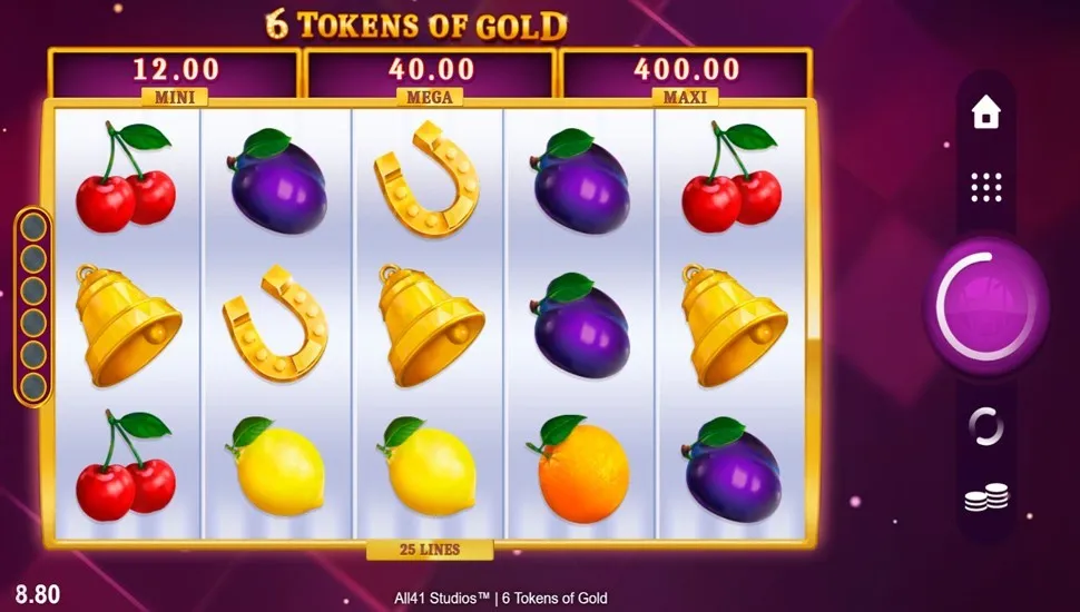 Mängi kohe - 6 Tokens of Gold