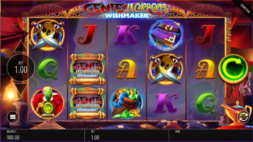 Mängi kohe - Genie Jackpots Wishmaker