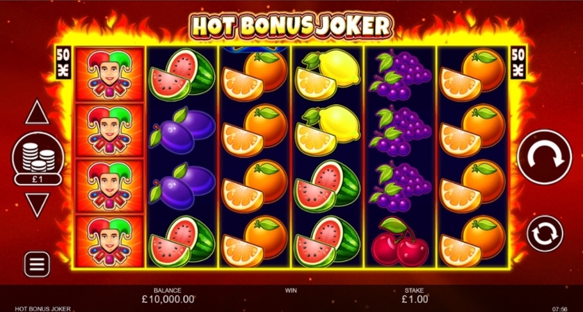 Mängi kohe - Hot Bonus Joker