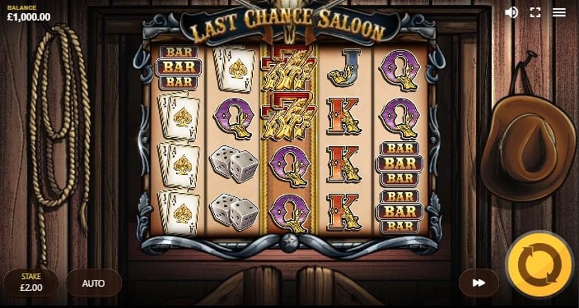 Mängi kohe - Last Chance Saloon