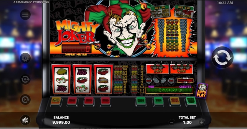 Mängi kohe - Mighty Joker Arcade