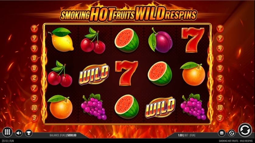 Mängi kohe - Smoking Hot Fruits Wild Respins