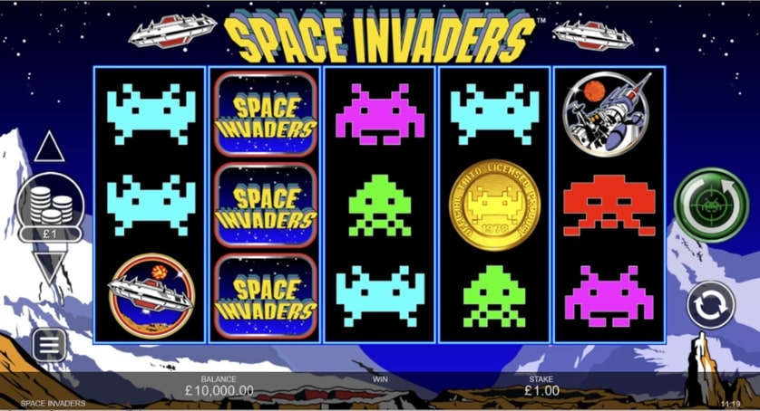 Mängi kohe - Space Invaders