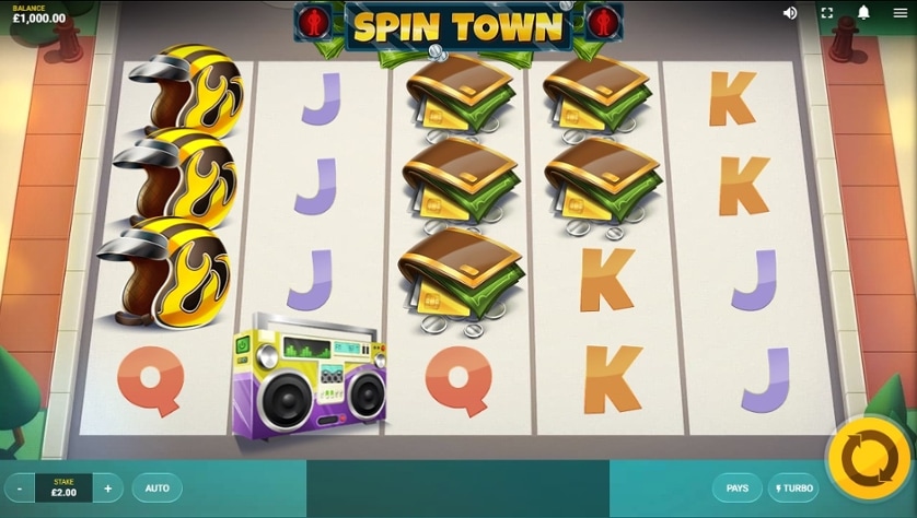 Mängi kohe - Spin Town