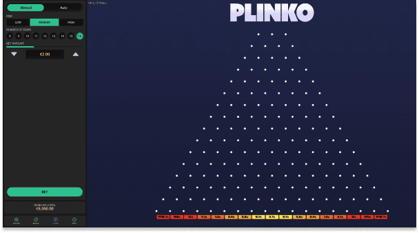 Mängi kohe - Plinko: Dare2Win